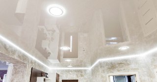Натяжной ПВХ потолок Лянтор, цена от 2151 руб.